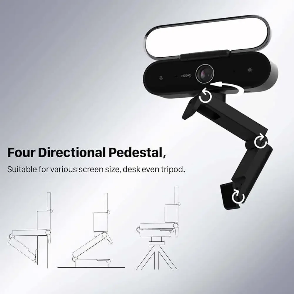 USB Webcam Full HD 1080P with Microphone